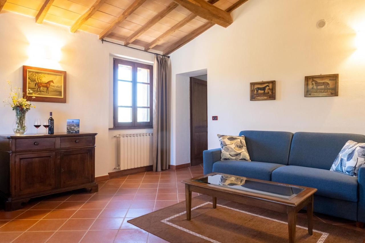 Podere Montale Il Borgo Seggiano Eksteriør billede