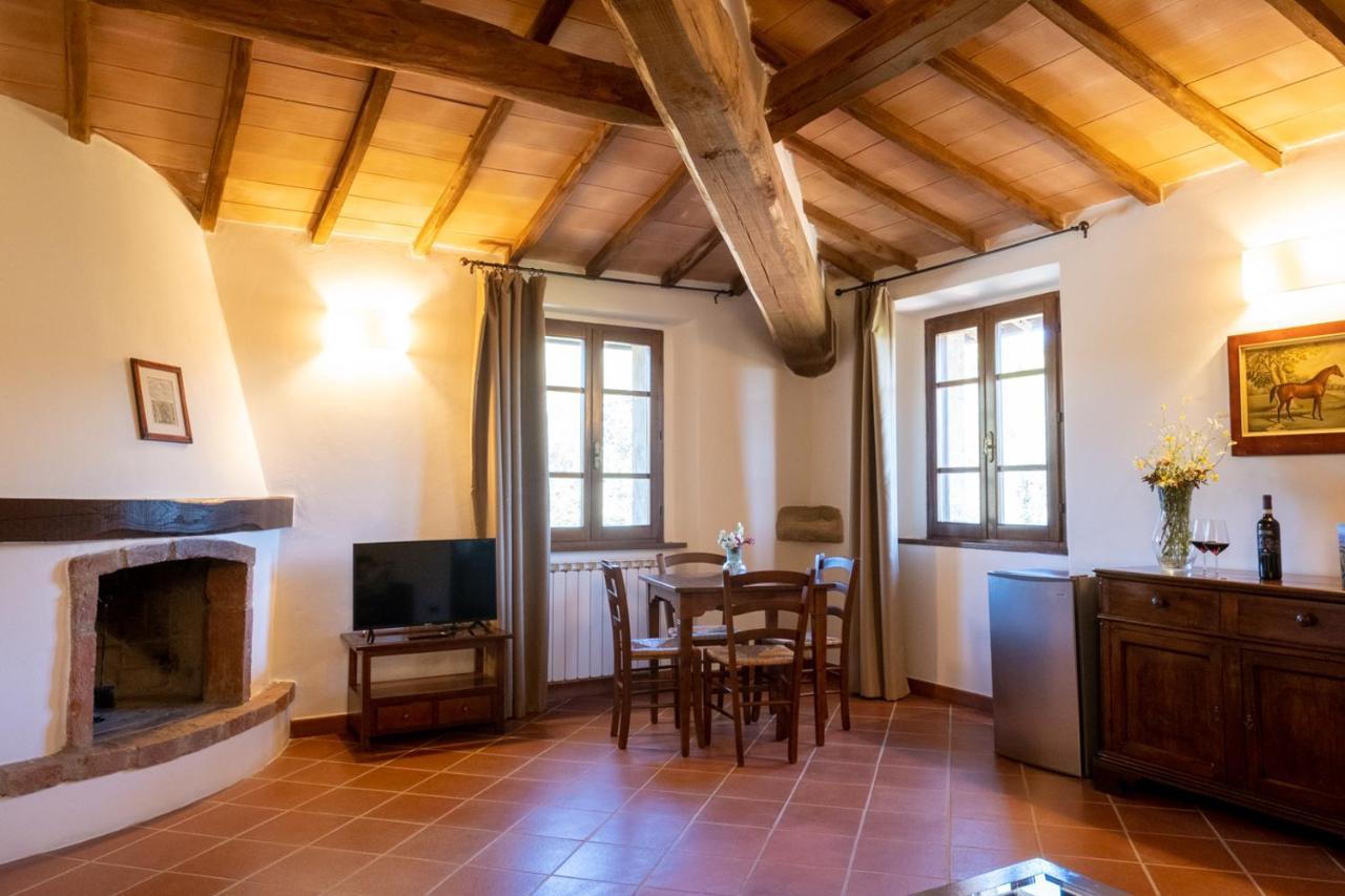 Podere Montale Il Borgo Seggiano Eksteriør billede
