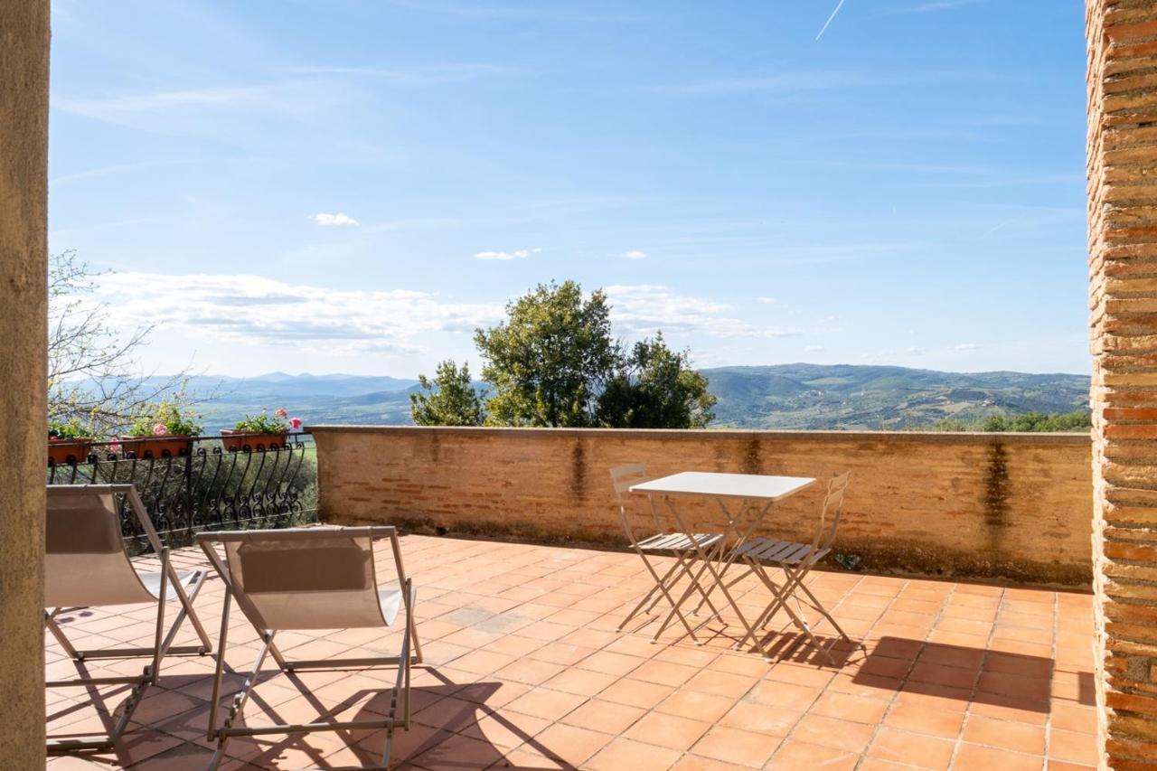 Podere Montale Il Borgo Seggiano Eksteriør billede