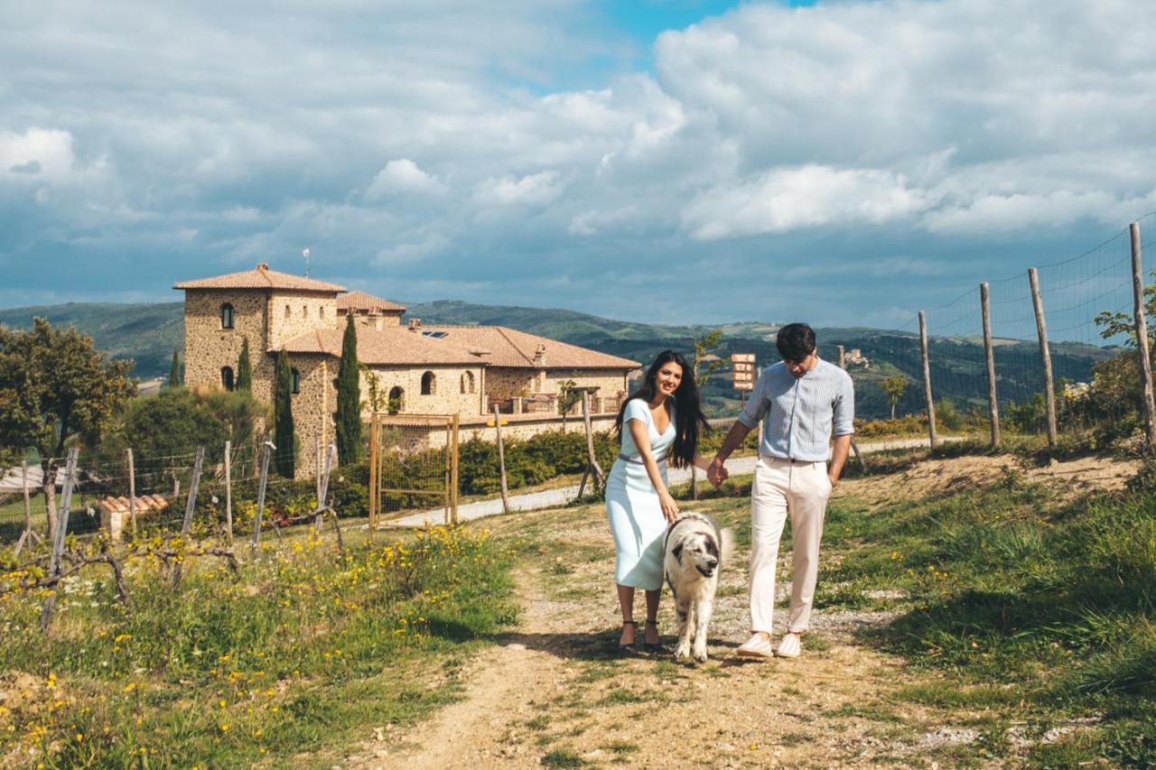 Podere Montale Il Borgo Seggiano Eksteriør billede