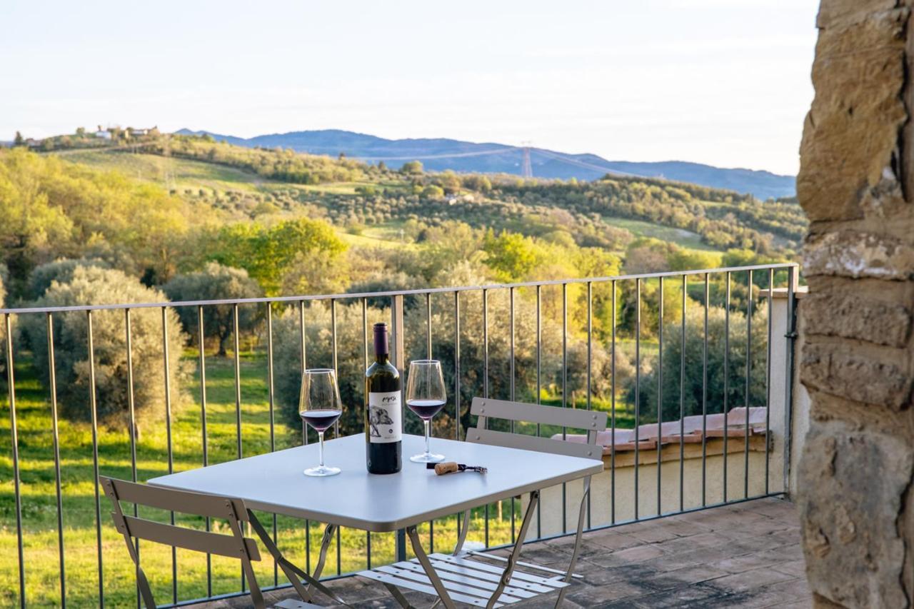Podere Montale Il Borgo Seggiano Eksteriør billede