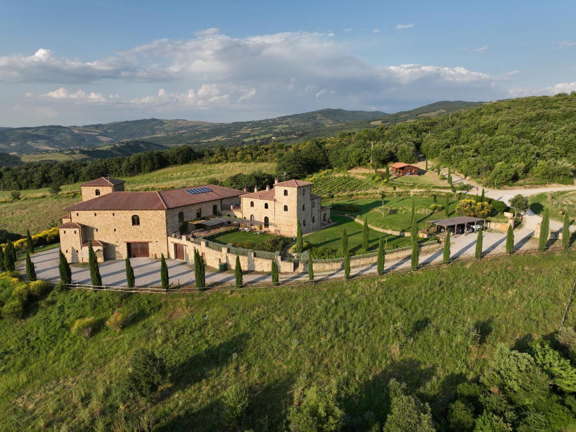 Podere Montale Il Borgo Seggiano Eksteriør billede