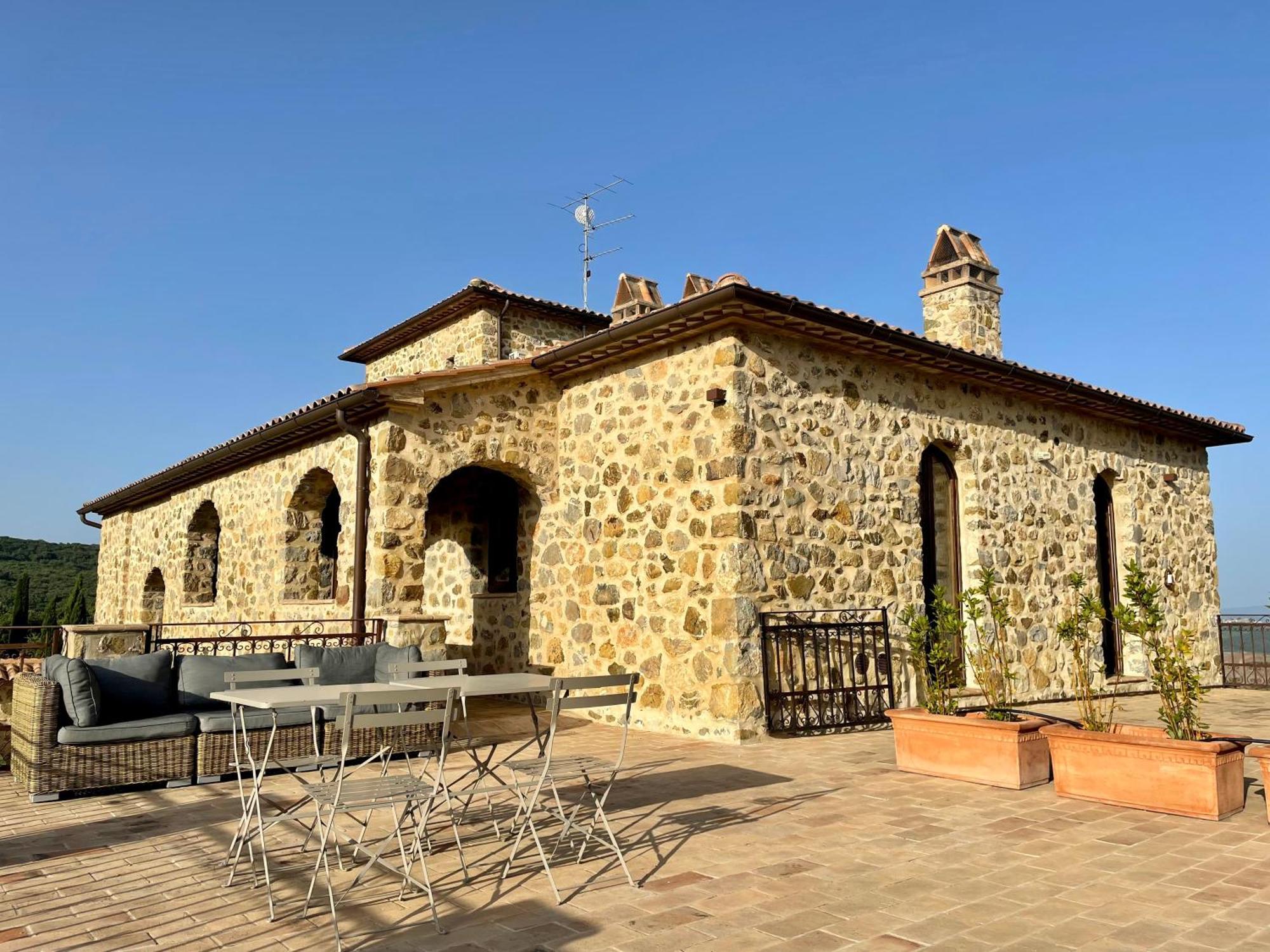 Podere Montale Il Borgo Seggiano Eksteriør billede