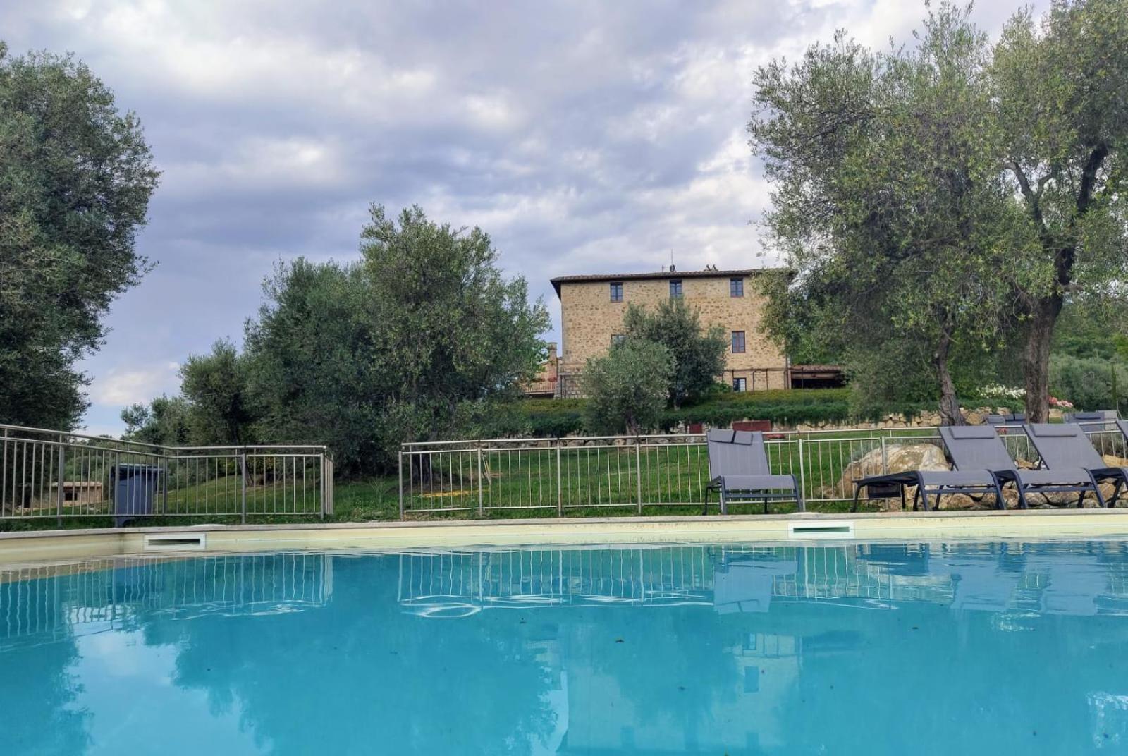 Podere Montale Il Borgo Seggiano Eksteriør billede