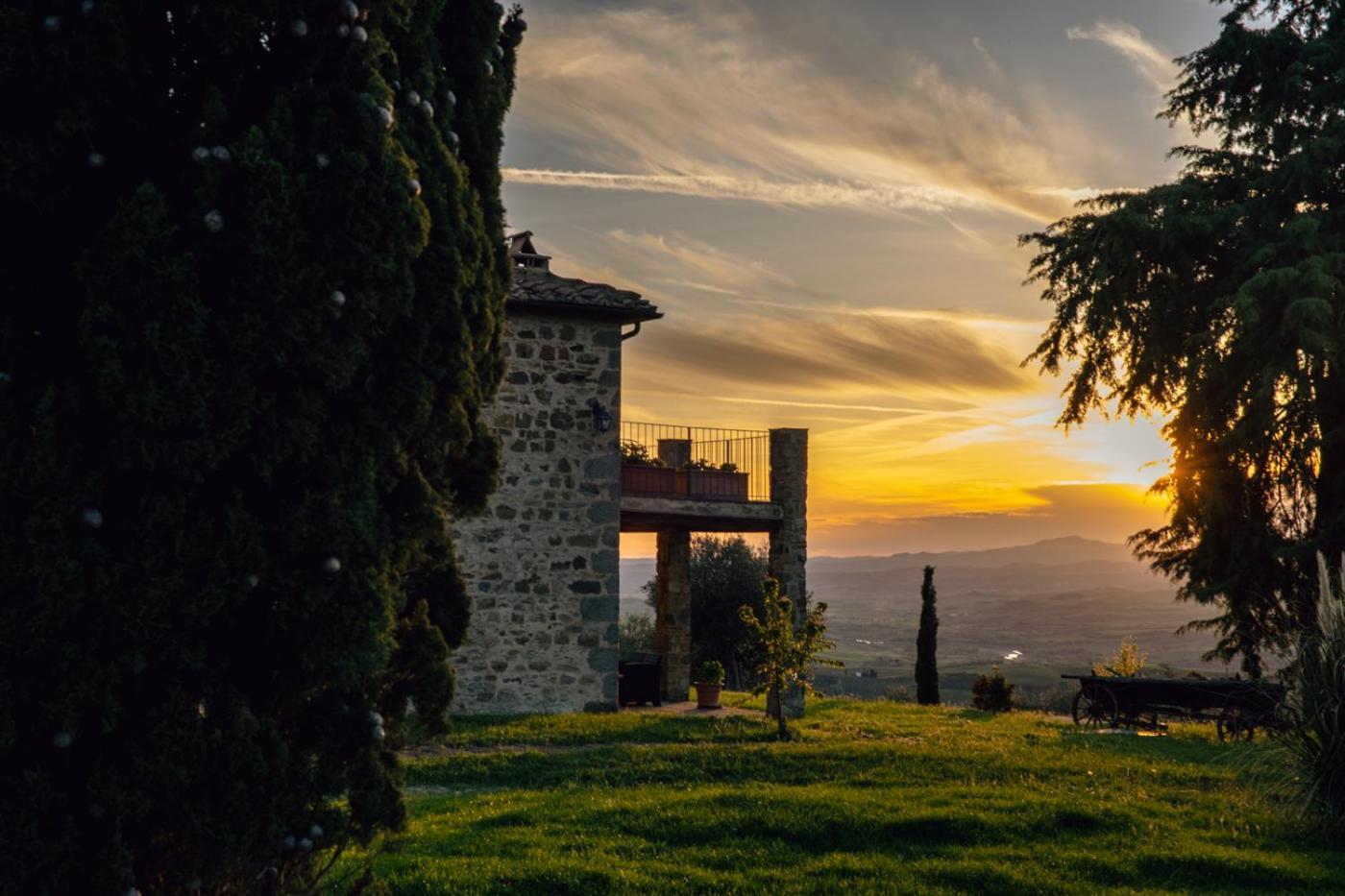 Podere Montale Il Borgo Seggiano Eksteriør billede